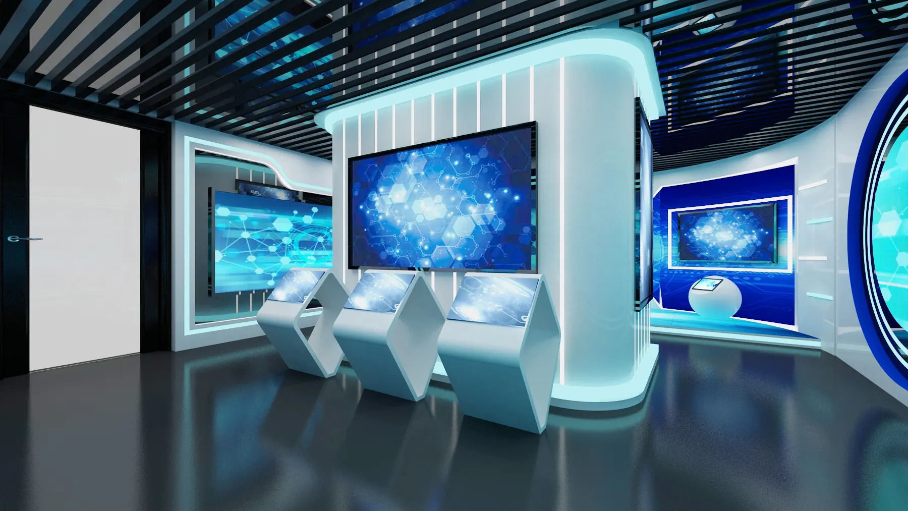 展廳設計 ， 展廳 ， 鑫時空