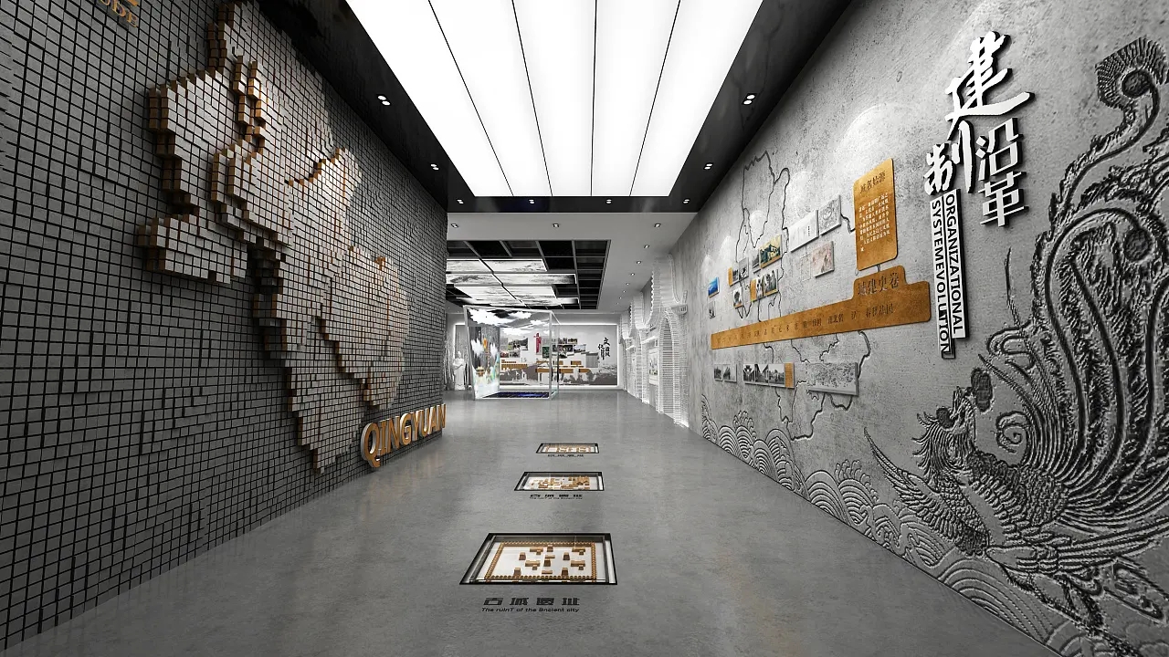 展廳設(shè)計 ，展廳 ，鑫時空