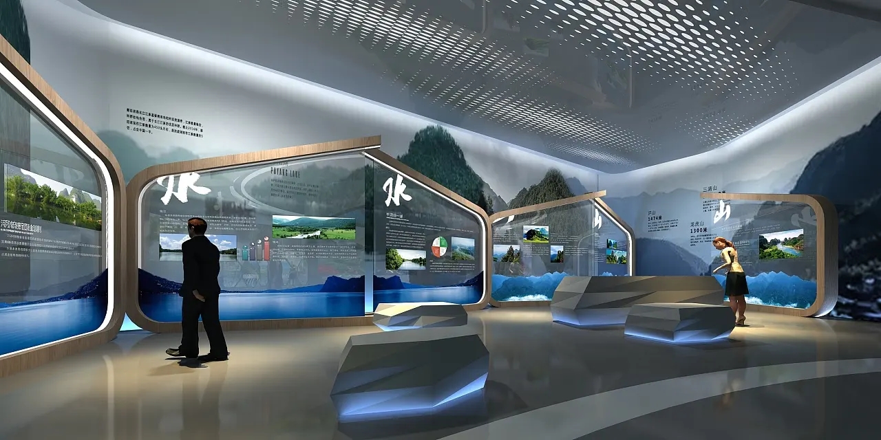 展廳布置 ，展廳 ，鑫時(shí)空