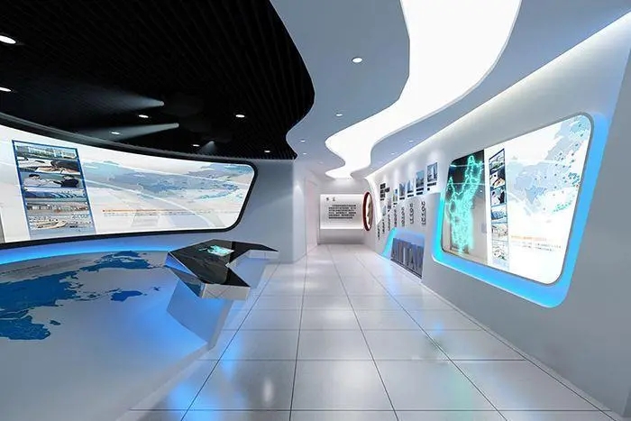 展廳設(shè)計(jì) ，展廳 ，鑫時(shí)空